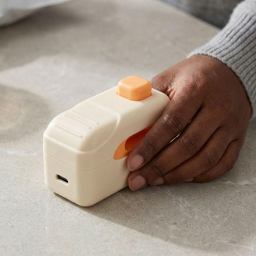 USB Rechargeable Mini Sealing Machine Magnetic Food Sealer Clip Packaging Sealer  Refrigerator