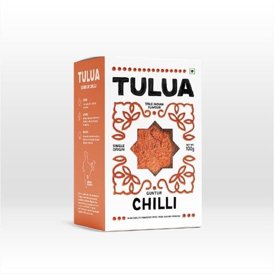 Tulua Ground Spices Masala Combo Pack of 4 | Lakadong Turmeric Powder, Guntur Chilli Powder, Kashmiri Chilli Powder, Coriander Powder