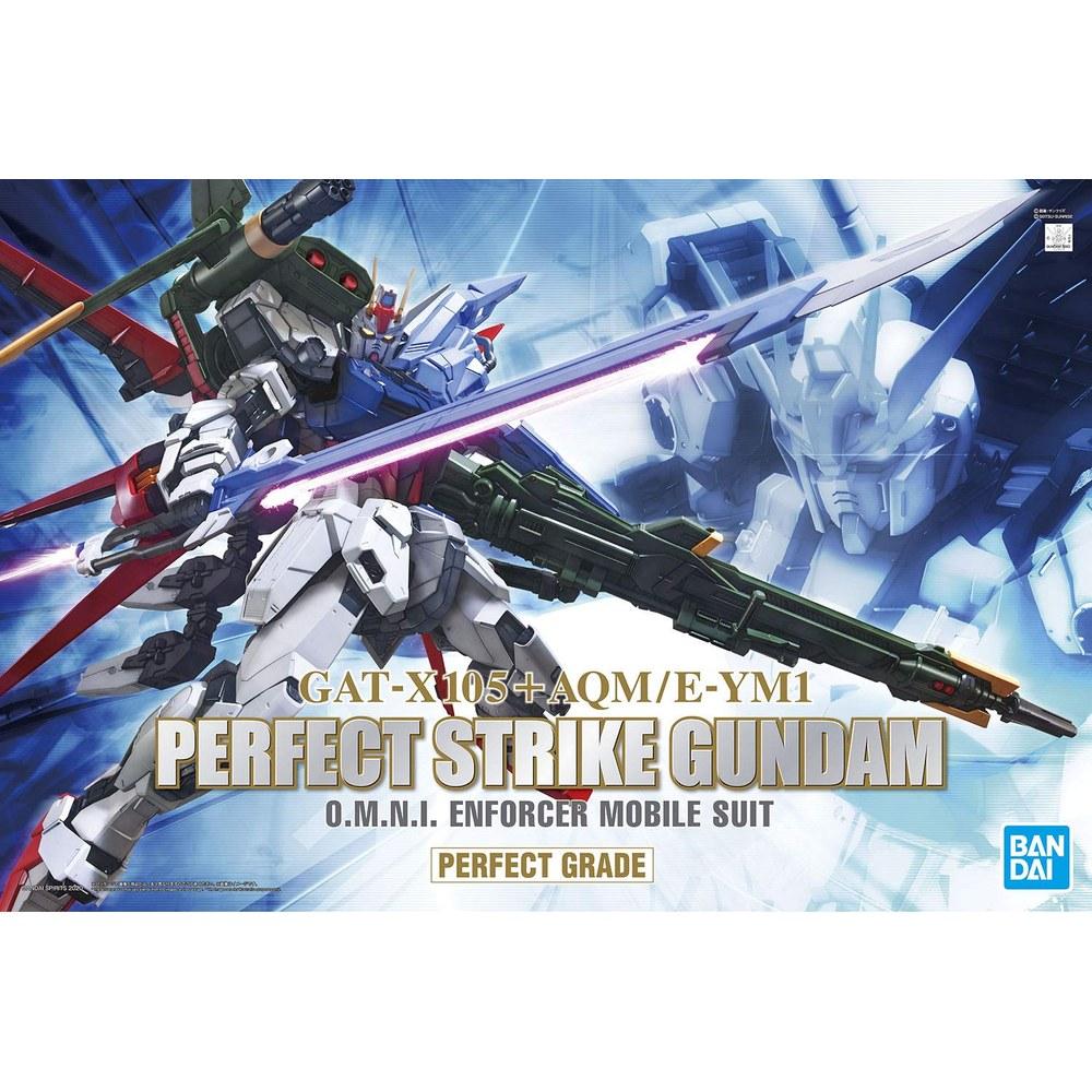 Bandai PG Mobile Suit Gundam SEED Perfect Strike Gundam 1/60 Scale Pre-colored Plastic Model
