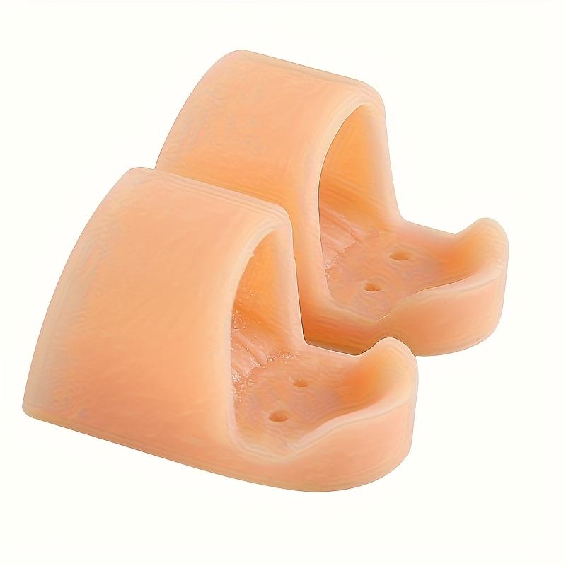 2pcs Beige Toe Sleeves Suitable for Big Toe Ideal for Wearing on Toes 1 pair