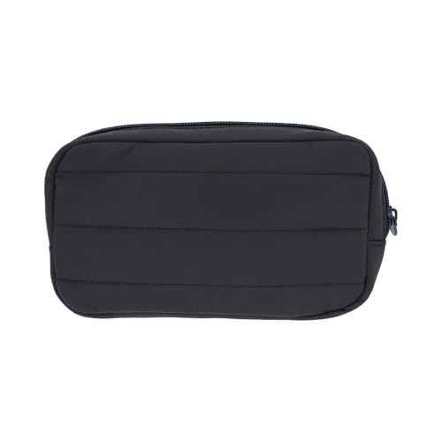 Sun-Star Stationery OUTDOOR Pen Case Quilted Fabric OUTDOOR PRODUCTS BLACK S1428845