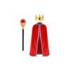 Costume Accessory Set Cape Scepter Stage Performance Props
