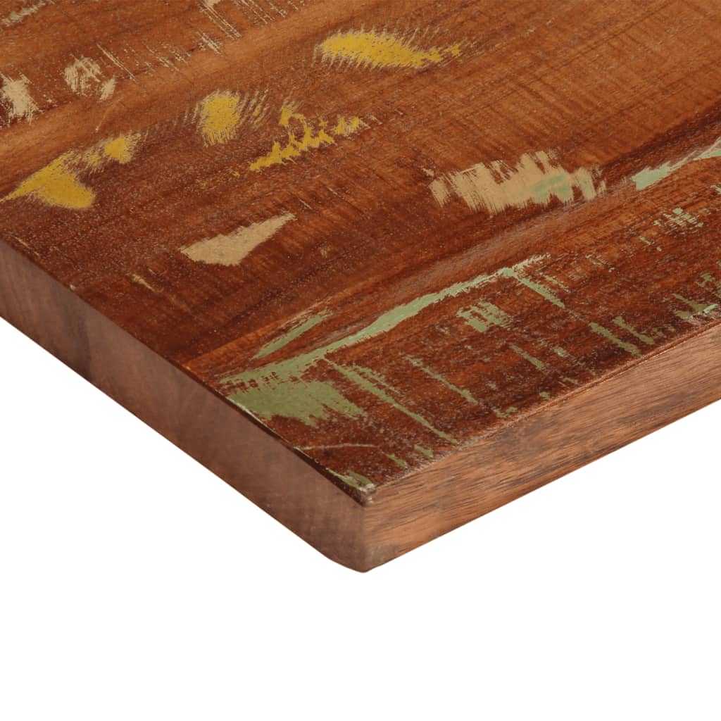 Vidaxl Blat Stołu, 110X20X3,8 Cm, Prostokątny, Lite Drewno Z Odzysku