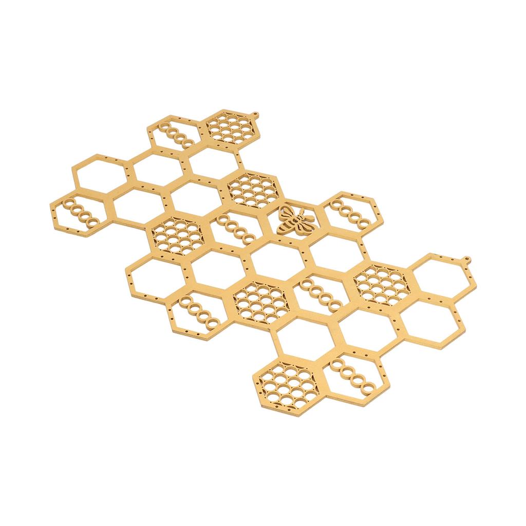 Raft de Expunere Cercei Material Plop Tip Stup Auriu Economie de Spațiu Durabil Bijuterii