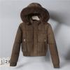 New Winter Korean Version Loose Thickened Hooded Padded Jacket Big Fur Collar Bread Jacket