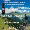 NEW 5K Outdoor Sports Camera 270°Pocket Action Body Cam Helmet Motorcycle Bike Mini Filming Video Recorder Diving Shooting