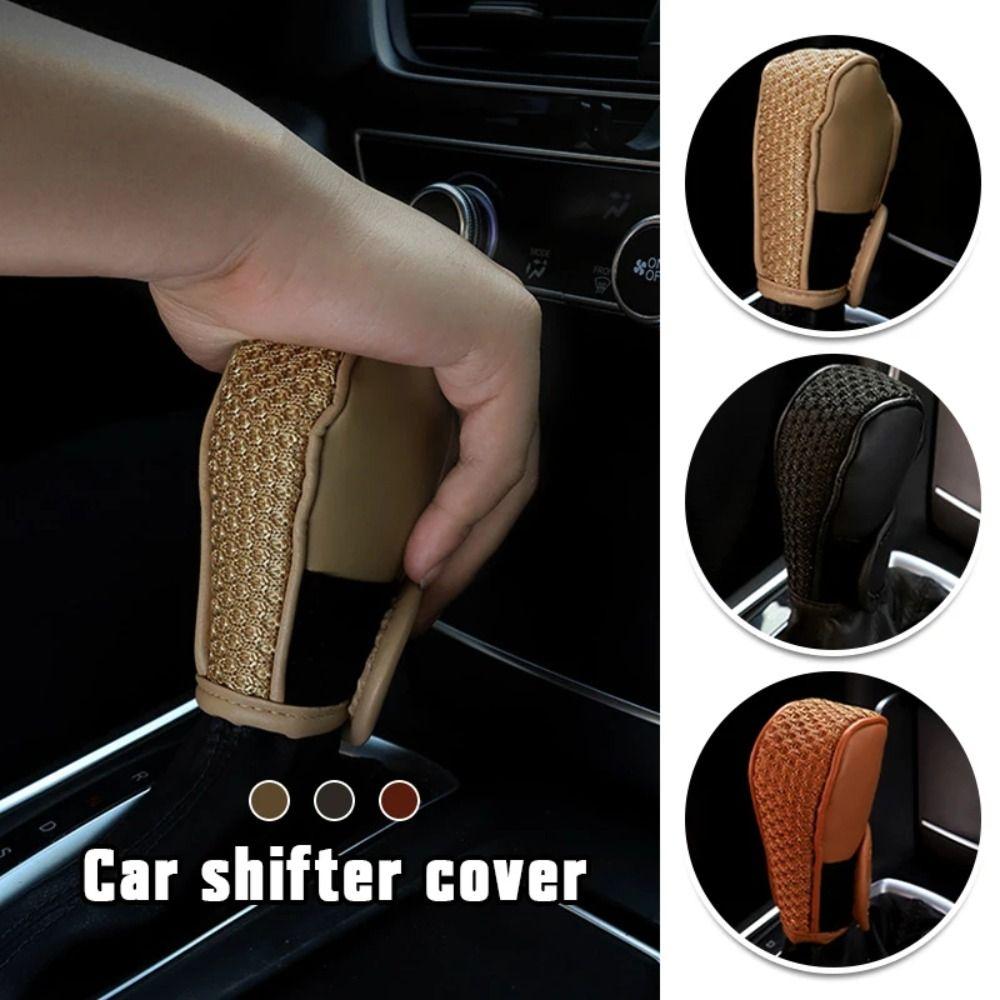 Wear-resistant Universal Car Handbrake Cover Non-slip Handbrake Cover  Car Accessories