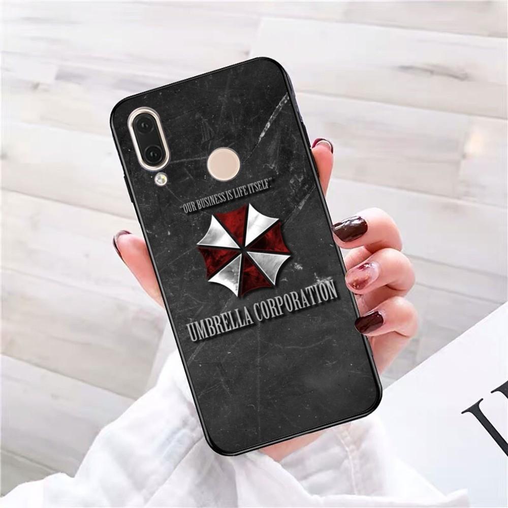 Umbrella Corporation Logo Phone Case For Redmi 5 6 7 8 9 10 plus pro 6 7 8 9 A GO K20 K30 K40 pro plus F3 Fundas