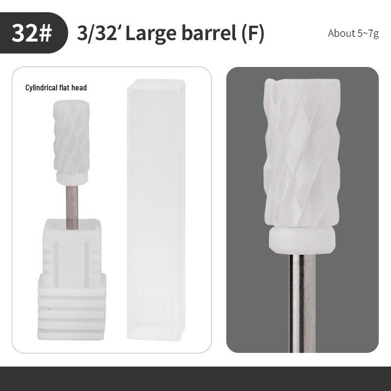 Ceramic Nail Drill Bit for Nail Art & Gel Polish Removal