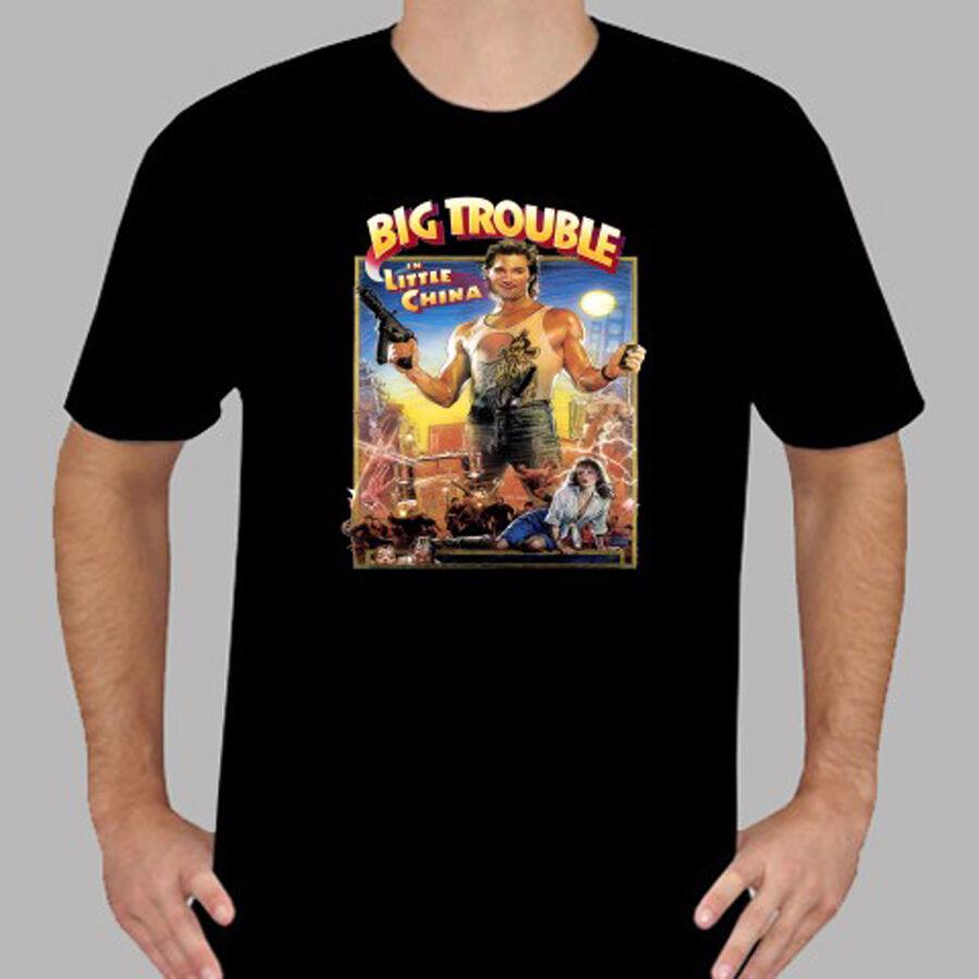 Big Trouble In Little China 80s Action Movie Kawaii Cartoon Fashion Tshirt Graphic Casual Black Retro T Shirt Tops Tee Buy At A Low Prices On Joom E Commerce Platform