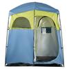 Camping Shower Tent, 2-Room Portable Privacy Tent Changing Room with Shower Bag, Ground Stakes, Ropes, Carry Bag, and Support Poles, 150D Oxford