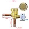 1 PIÈCE Vanne Solénoïde 2 Voies Angle Droit FDF-2A/FDF-6A/FDF-8A /FDF-11A Normalement Fermée Pour Climatisation Machine à Glace Dégivrage