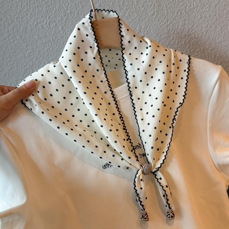 British lace plaid beaded triangular scarf, fart curtain, women's stacking wears high-end fashion waist accessories, fart-covering silk scarf skirt