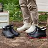 Waterproof Winter Rain Shoes - Extra Large Size Warm Water Shoes Non-slip and Wear-resistant Men's Waterproof Shoes Rain Boots