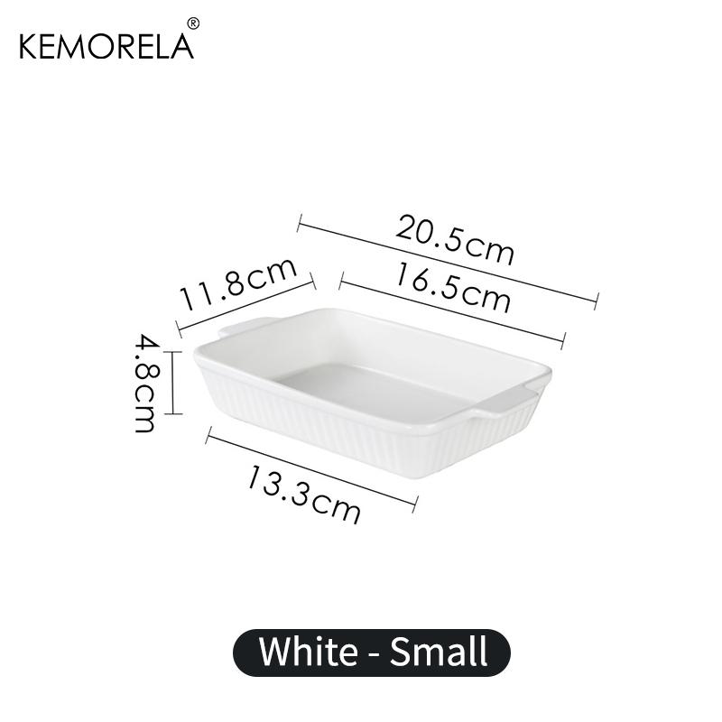 תבנית אפייה מקרמיקה, זמינה ב-3 גדלים, תבנית לזניה עמוקה לתנור, עם ידיות, בטוחה לתנור ועמידה, כלי אפייה ללזניה