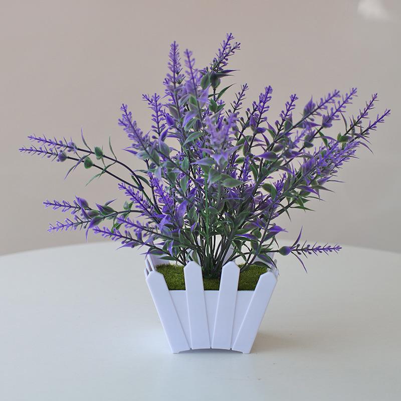 Eucalyptus Bonsai Artificial Green Plant for Home Decoration