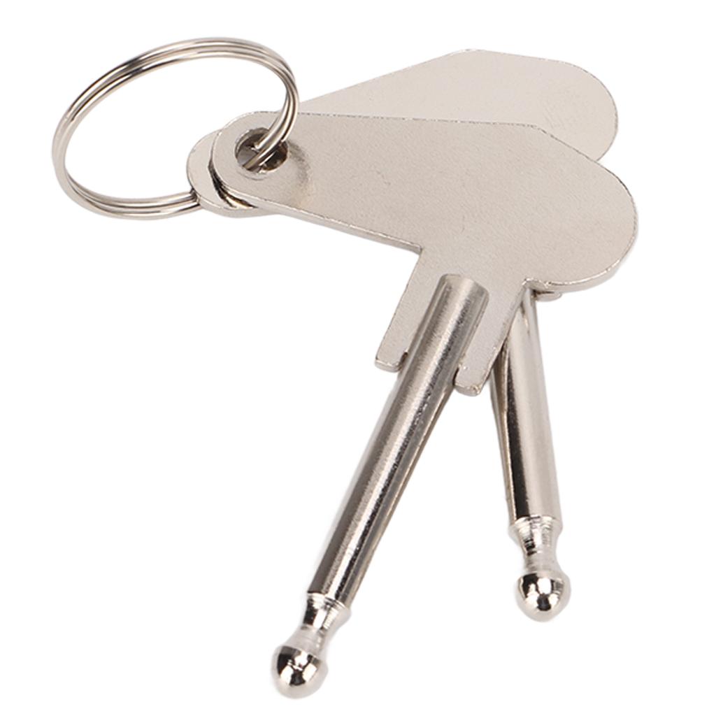 2 pezzi Chiave di accensione Metallo Diametro 5mm Vintage Universale per Trattore Escavatore Camion