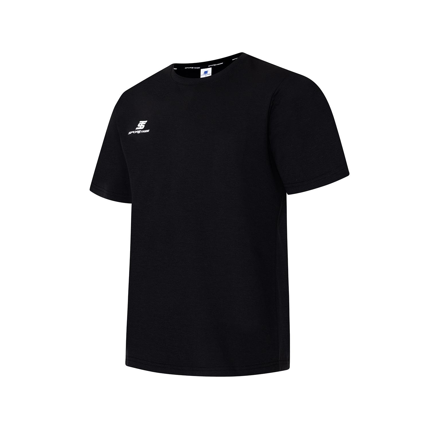 Sports Tribe St Basic Short Sleeve T-Shirt Bk / Nv / Iv / Cg (A Type) Black/105