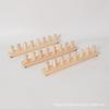 Wooden Knitting Loom & Yarn Rack for Scarves & Blankets