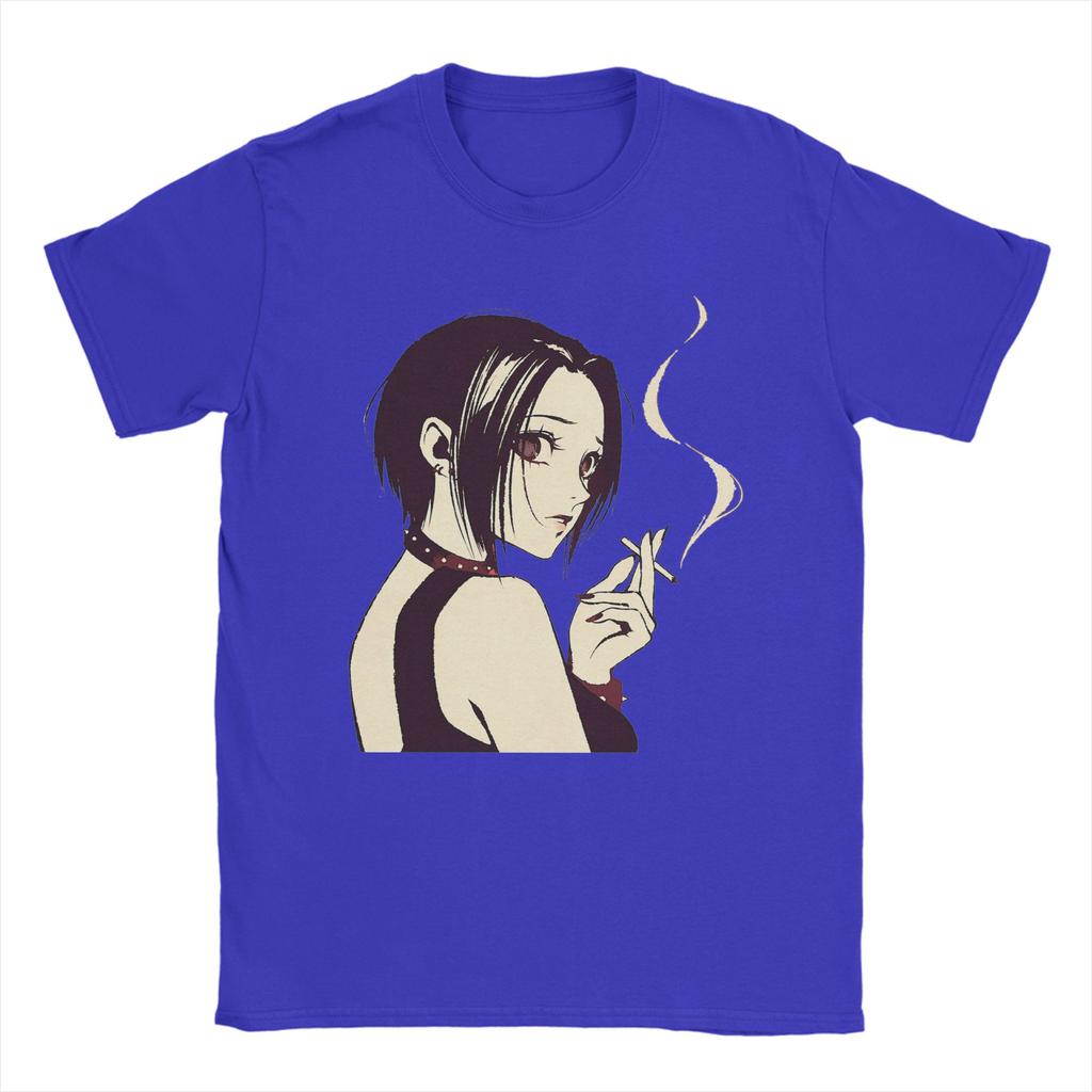 Streetwear NANA Osaki Black Stones T-Shirt Unisex Baumwolle Kurzarm Manga & Anime BLAST Rundhals Sommer Oberteile