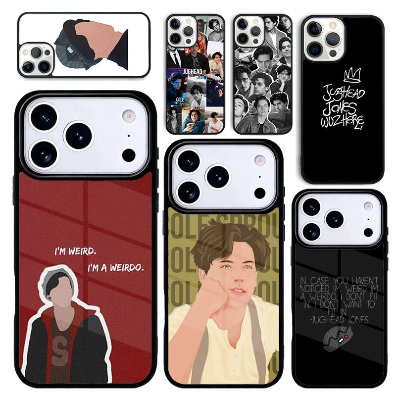 Capa Case for iPhone 17 Air 16 Pro Max 15 Plus 11 13 Mini 14 12 Back Phone Cover Jughead Cole Sprouse