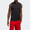 Adidas Tank Tops Men's Black Straight Fit FL4317