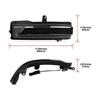 2Pcs Side Rearview Mirror LED Turn Signal Lights Car Accessories Sequential Dynamic Indicator Lamps For Dodge Ram 1500 2019-2024
