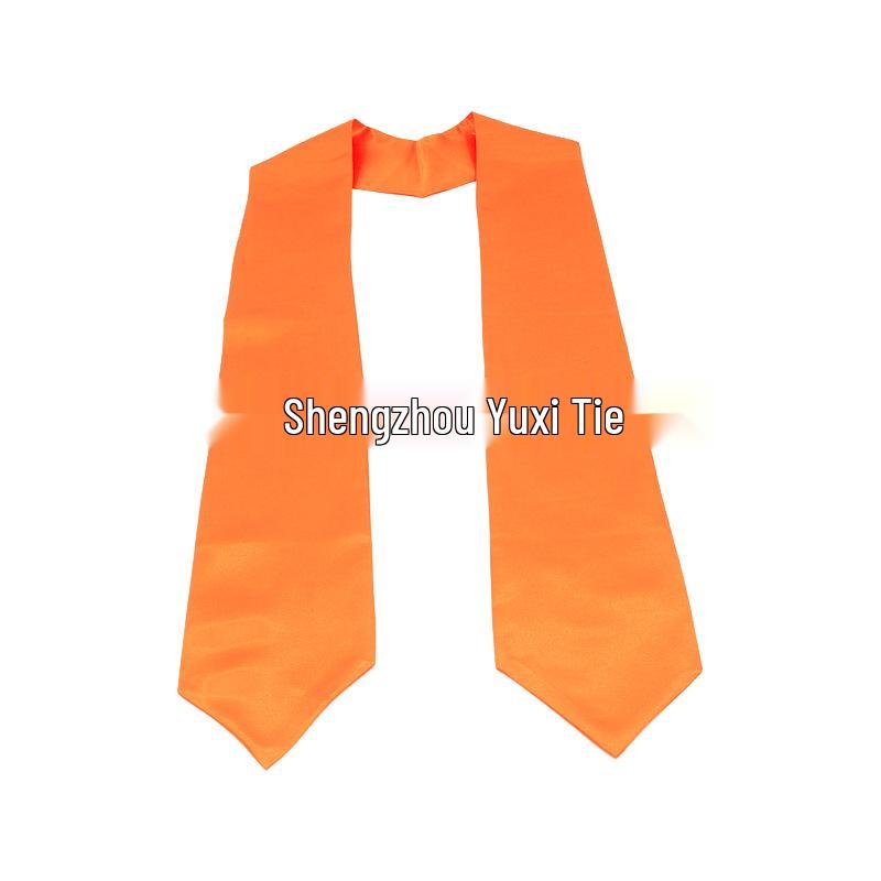 

Детская атласная выпускная накидка с вышивкой лентой на заказ 60 inch: 153*11.5CM