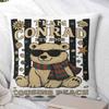 Team Conrad Junior Mint Bear Pillow Cover Funny Pillow Case For Sofa Home Decoration Cushion Cover Square Pillowcases Gift