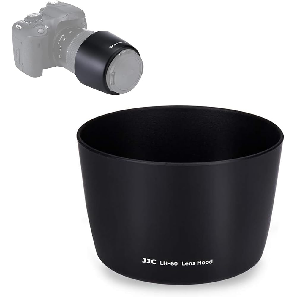 

JJC Canon ET-60 Reversible Lens Hood for Canon RF 75-300mm f/4-5.6/EF 75-300mm f/4-300mm f/4-5.6 ...