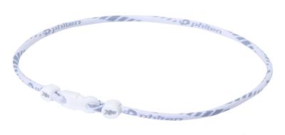 Náhrdelník Phiten RAKUWA Neck X50 Slim Type Biely 40cm