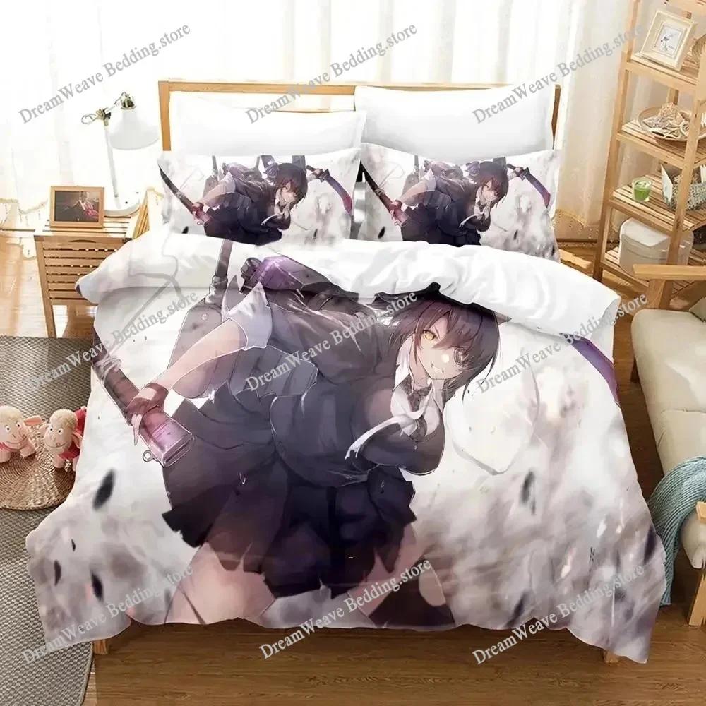 3D Printed Anime Kantai Collection Bedding Set Duvet Cover Bedroom Comforter Single Twin King _Size Quilt Cover Home Textiles963