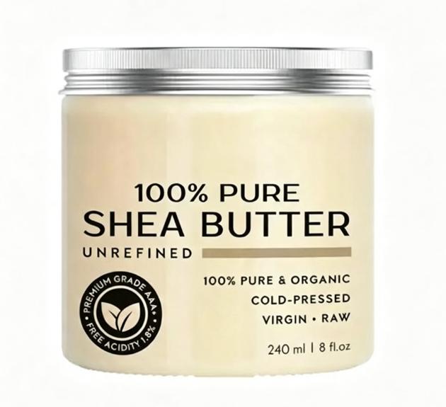 Körperlotion mit Sheabutter, Tiefenfeuchtigkeit für trockene Haut, Ganzjahrespflege