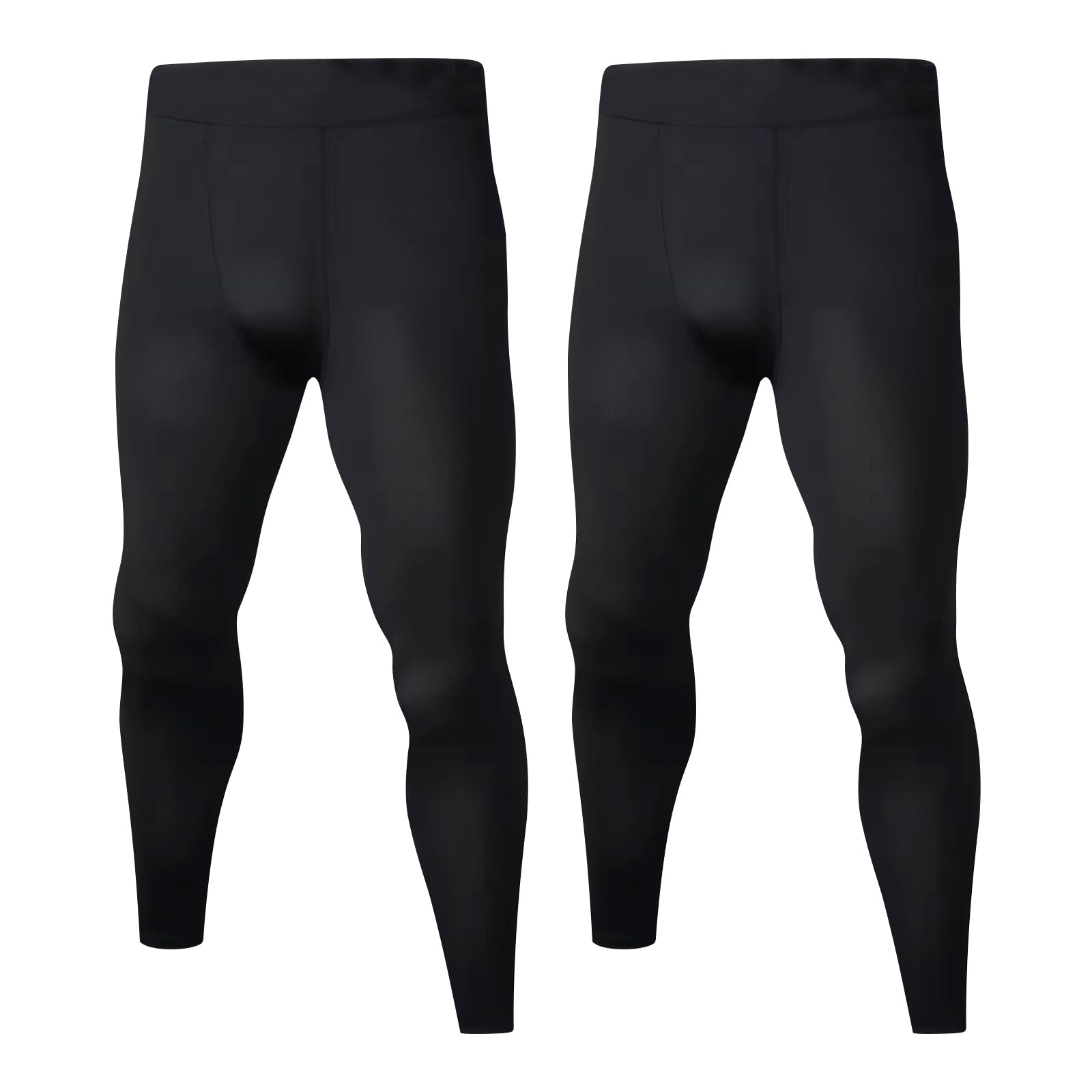 

Компрессионные тайтсы EAXGO Спортивные компрессионные тайтсы для бега и тренировок Мужские (2-Pack) [Снижение усталости! [Носимая тейпирующая поддержка]