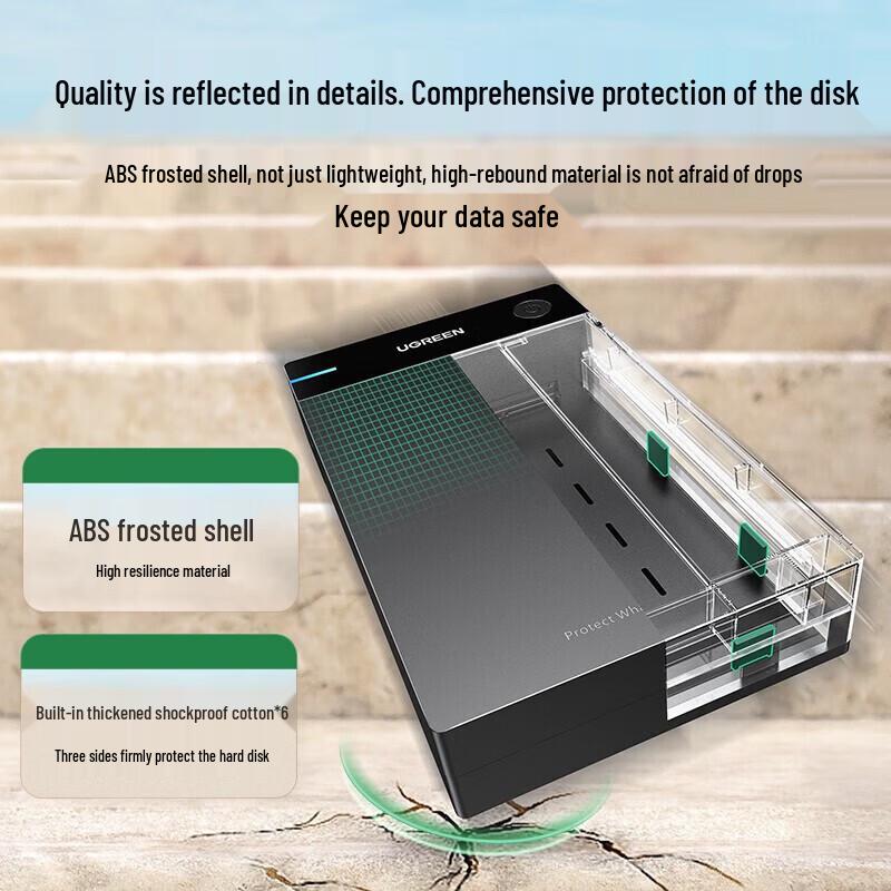 Ugreen US222 3.5" USB 3.0 SATA Hard Drive Enclosure