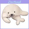 Cute Cartoon White Seal Design Plush Hat For Kids And Adults Cold Season Accessory