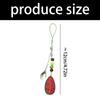 Lovely Resin Keychain With Watermelon Cheese Apples Designs Phone Charm for Case Bag Strap