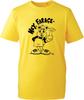Unisex White Graphic T Shirt Political Satire Cartoon Printed Crew Neck Cotton