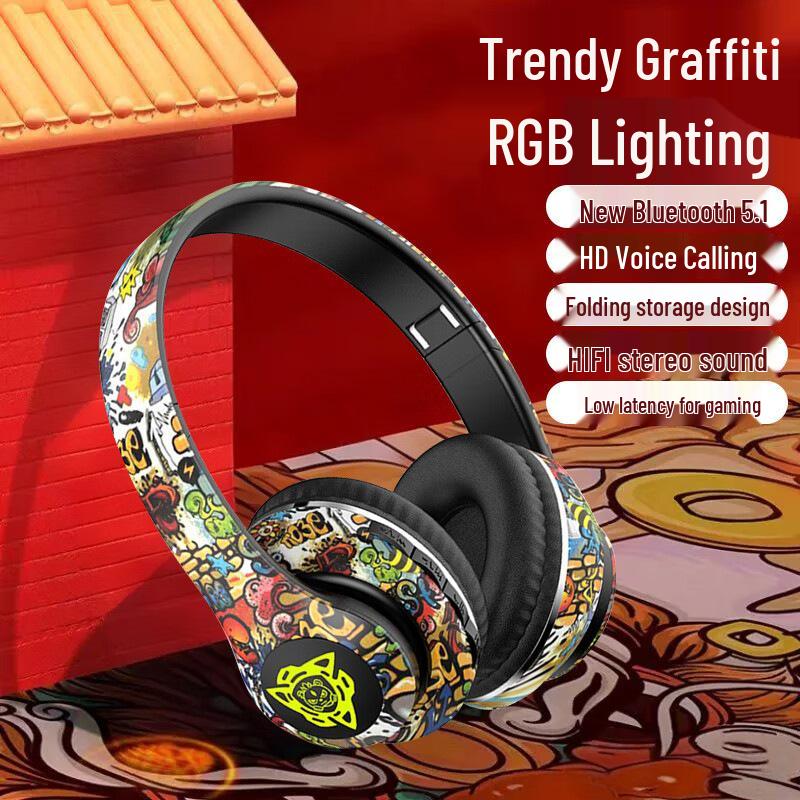 P35 Over-Ear Wireless Bluetooth Headset - Super Bass, Noise Cancelling, Long Battery, Comfortable for Sports & Gaming