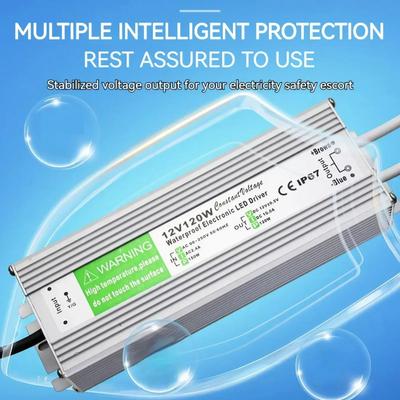 12V 24V 20W60W Waterproof IP67 LED Light Box Transformer Switching Power Supply Driver Sign Lighting Transformer