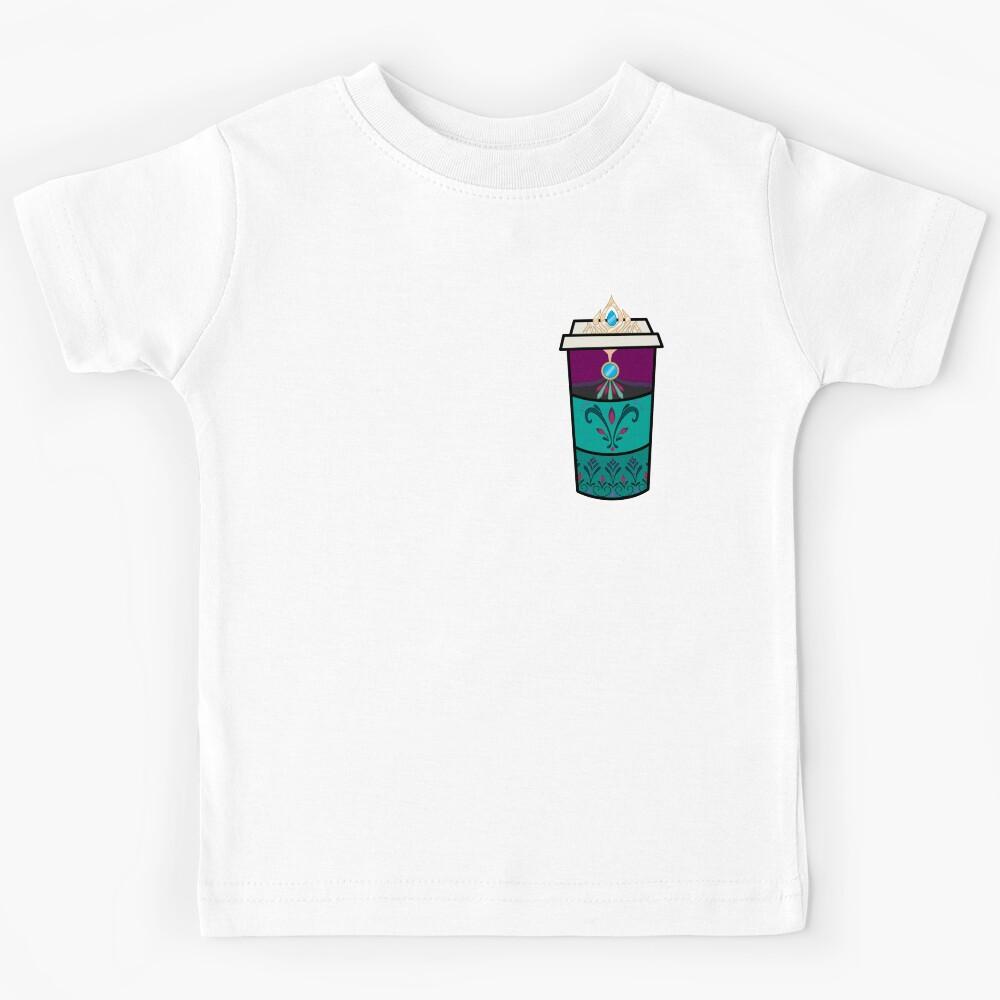 Coronation Queen inspired hot coffee tumblr Kids T-Shirt 160