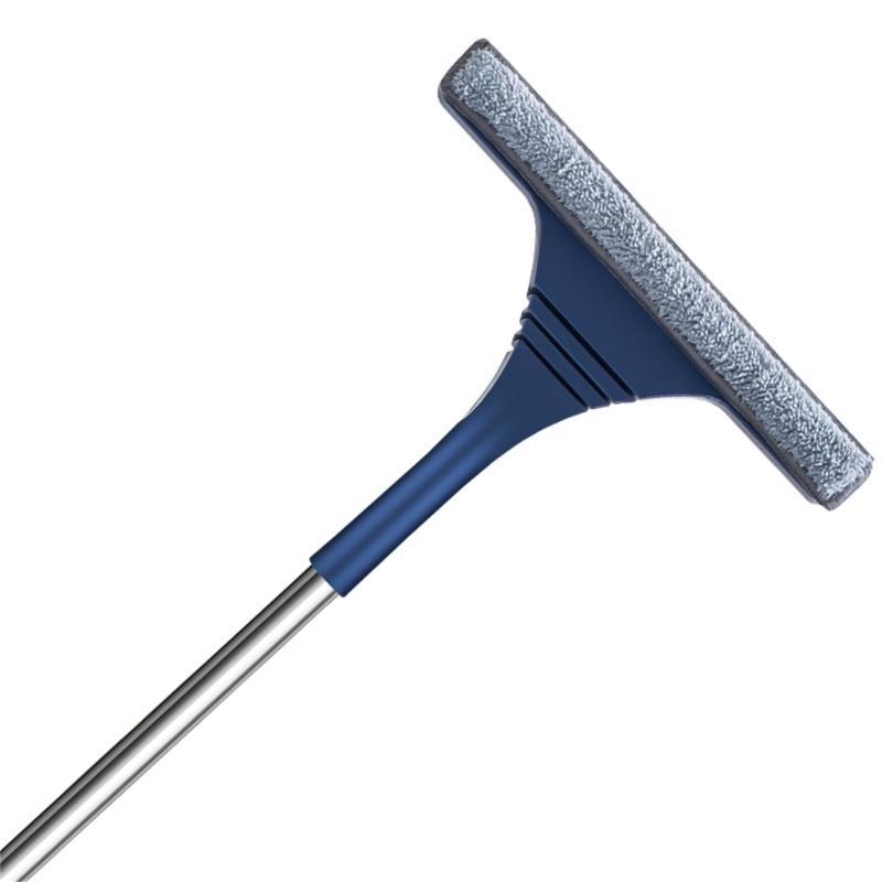 2 in 1 Window Cleaner Brush Mesh Screen Cleaner Glass Cleaning Brush with Extendable Handle Car Windshield Wipers Tool 1