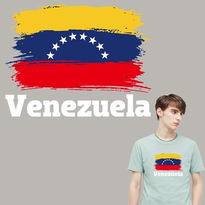 Venezuela Nálepky Na Oblečení Tepelný Lis Vinylové A-Třída Omyvatelné Mikiny Vrcholy Nálepky K Vlastnímu Výrobku Tepelně Lepicí