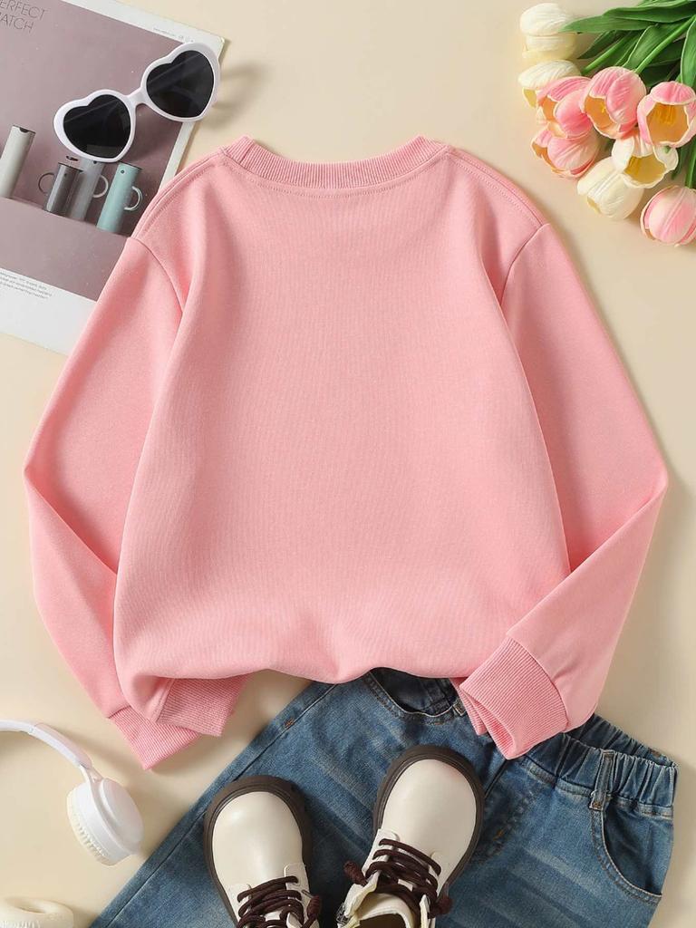 Kids Sweatshirt Crew Neck - Machine Washable, Spring And Autumn, Sportswear And Casual Wear, Soft And Comfortable, Children's Clothing