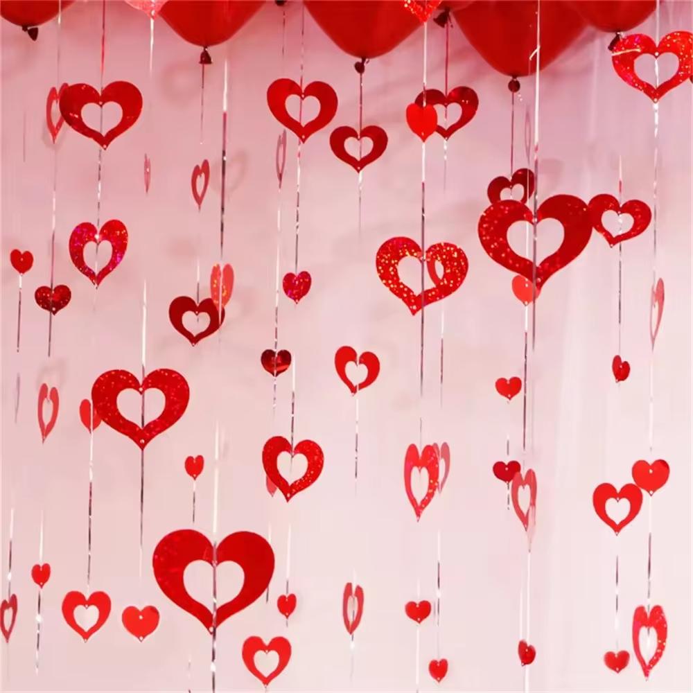 100pcs Wedding Birthday Party Decoration Decoration Balloon Rain Silk Sequin Pendant Wedding Supplies Wedding Room Decoration