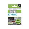 DYMO LabelManager cassette ruban D1 19mm x 7m Noir/Blanc (compatible avec les LabelManager et les LabelWriter Duo)