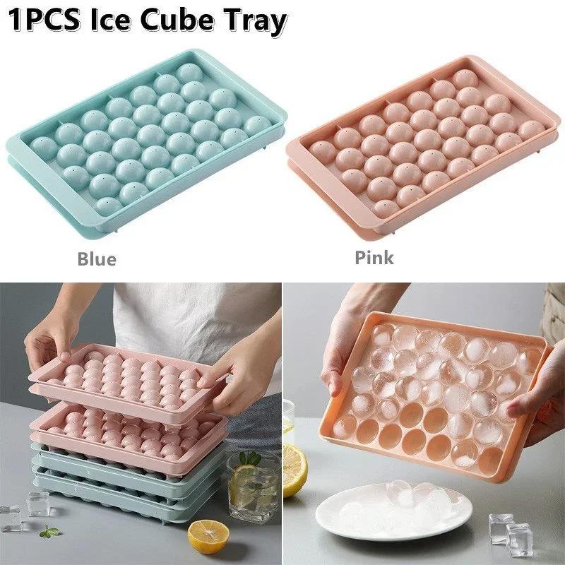 1 Piece/set of 33 Grid Spherical Ice Making Machine Mold, Ice Block Tray, Ice Grid Mold