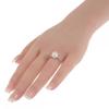 Nessuna marca #11.5(Dimensione JP) anello Pt900Platino/Perla Donna