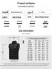 23 Districts Unisex USB Electric Heated Vest for Skiing & Fishing