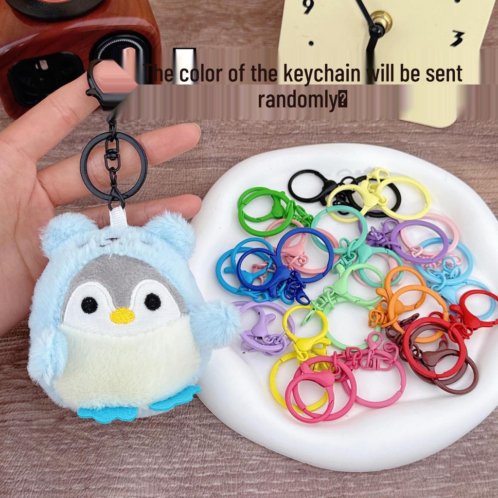 Cute Penguin Plush Keychain - Soft Stuffed Animal Pendant for Wedding Gifts or Toss.